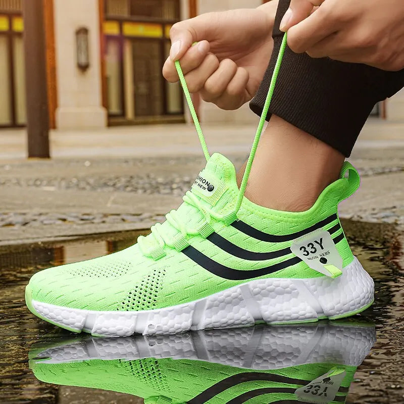 Chaussures de Running Homme – Mesh Respirant et Léger