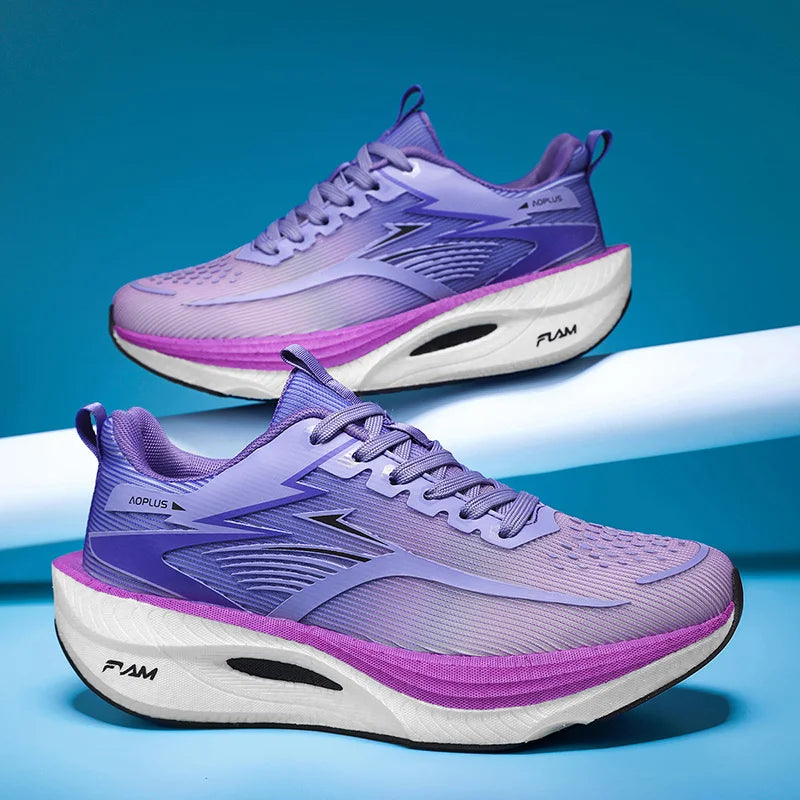 Chaussures running à plaque carbone unisexe – UrbanKicks