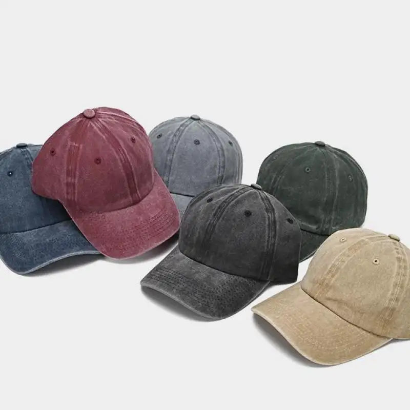 Casquette Baseball Coton Lavé Unisexe – Style Dad Hat