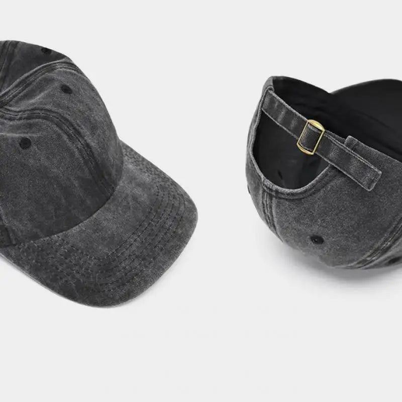Casquette Baseball Coton Lavé Unisexe – Style Dad Hat