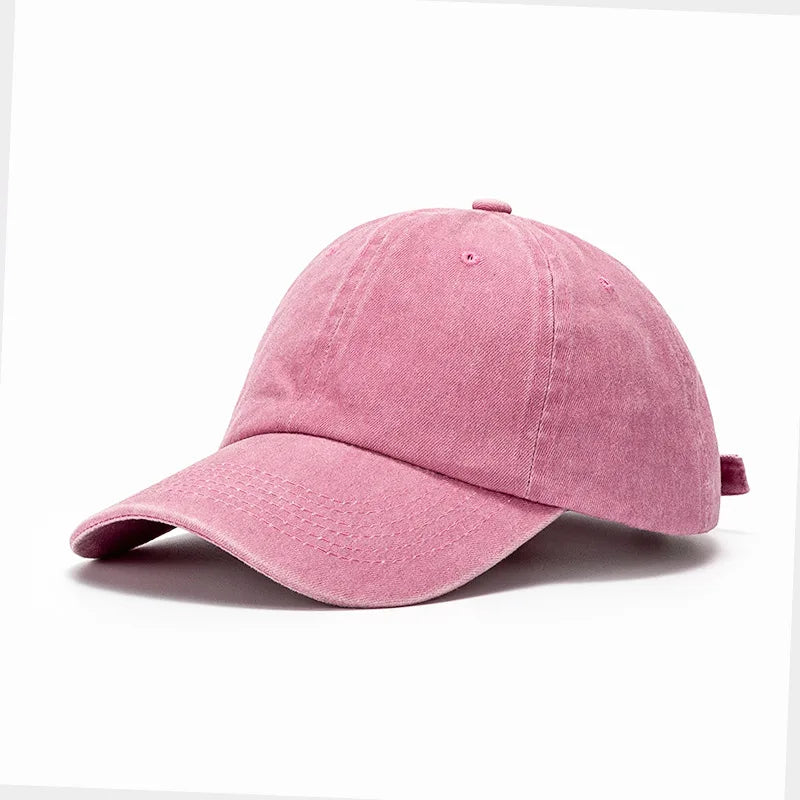 Casquette Baseball Coton Lavé Unisexe – Style Dad Hat