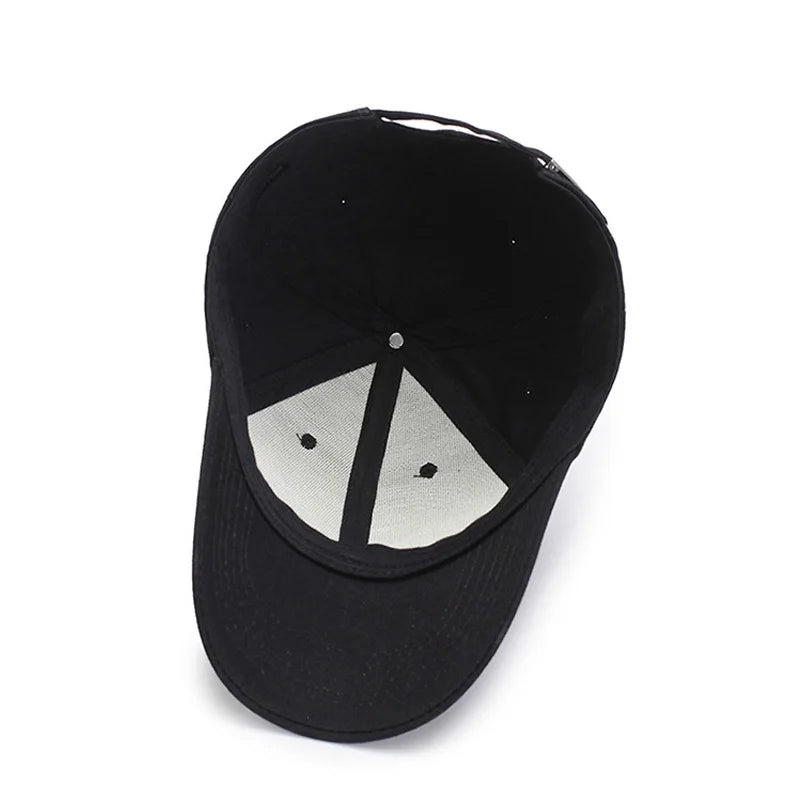 Casquette Snapback Noire Unisexe – Style Street