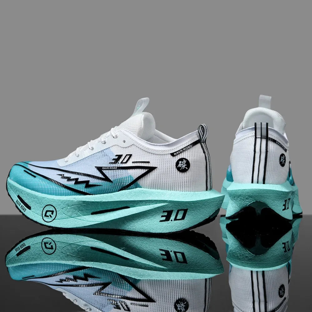 Chaussures running à plaque carbone unisexe, légères et respirantes – UrbanKicks