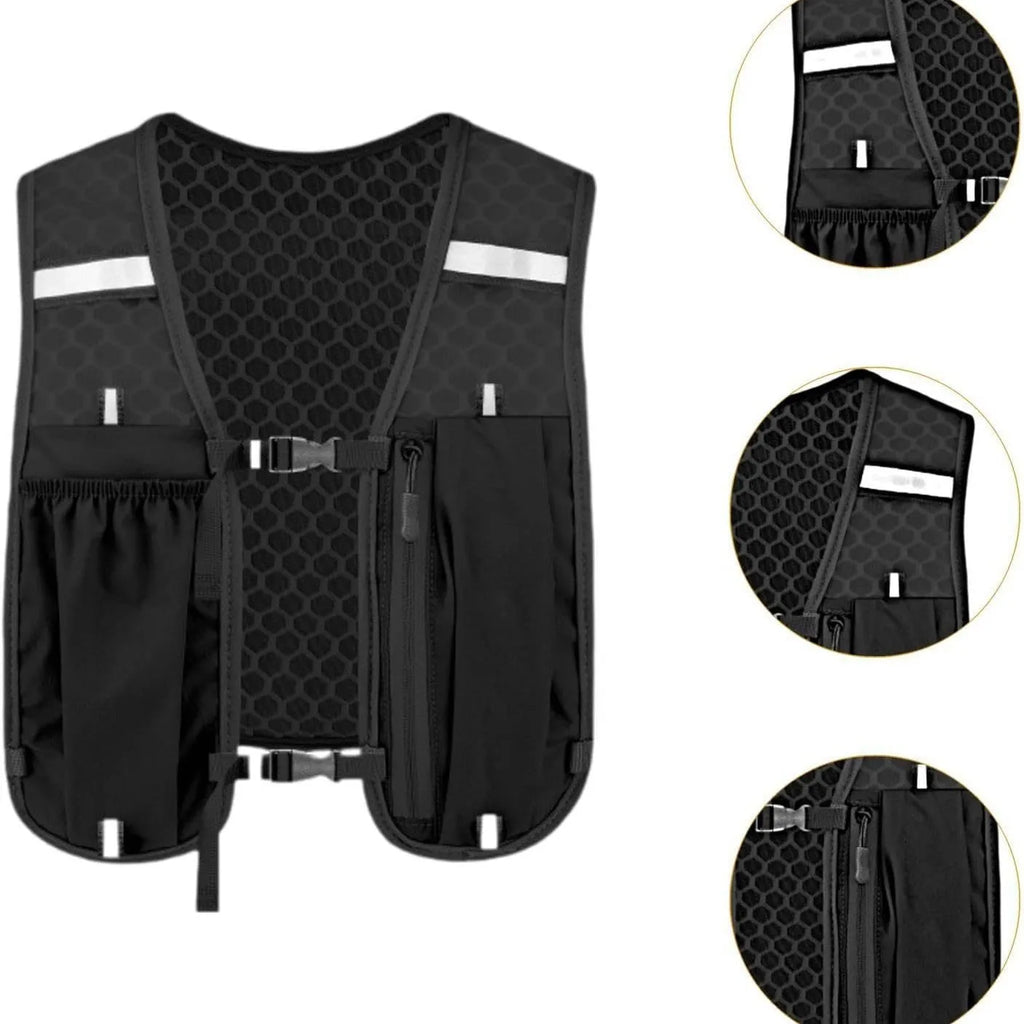 Gilet d'Hydratation Running – Léger et Réfléchissant