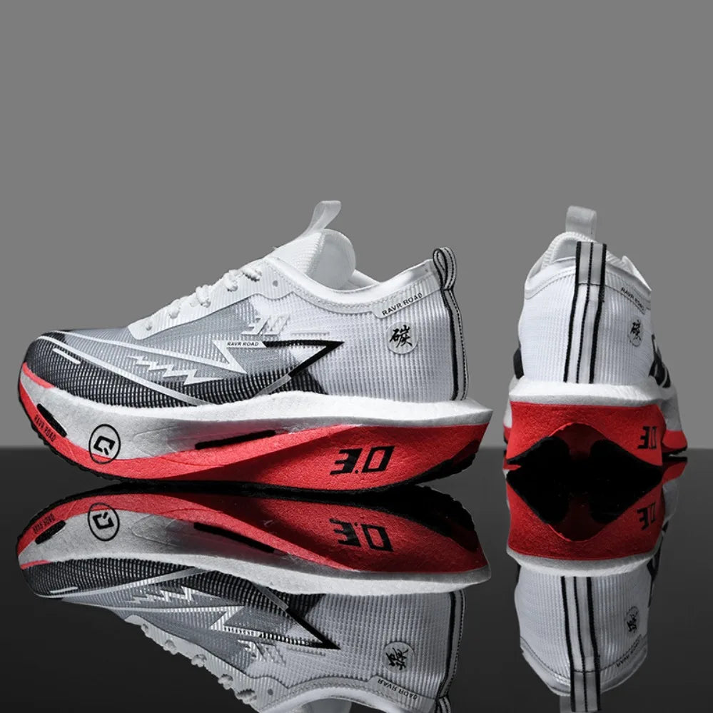 Chaussures running à plaque carbone unisexe, légères et respirantes – UrbanKicks