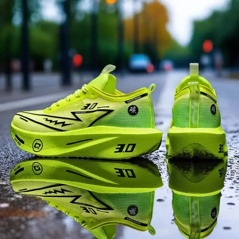 Chaussures running à plaque carbone unisexe, légères et respirantes – UrbanKicks