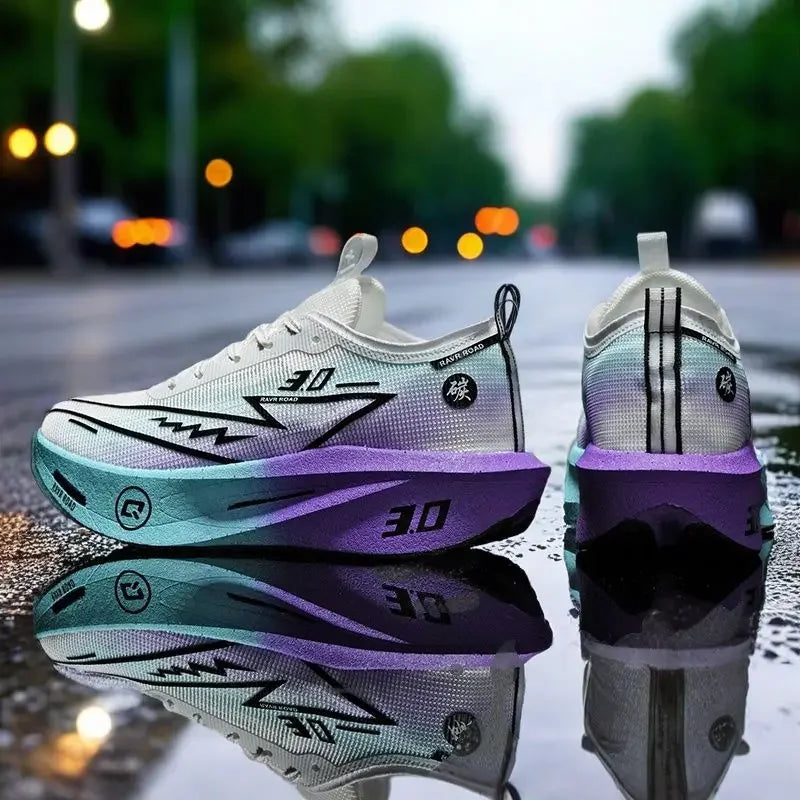 Chaussures running à plaque carbone unisexe, légères et respirantes – UrbanKicks