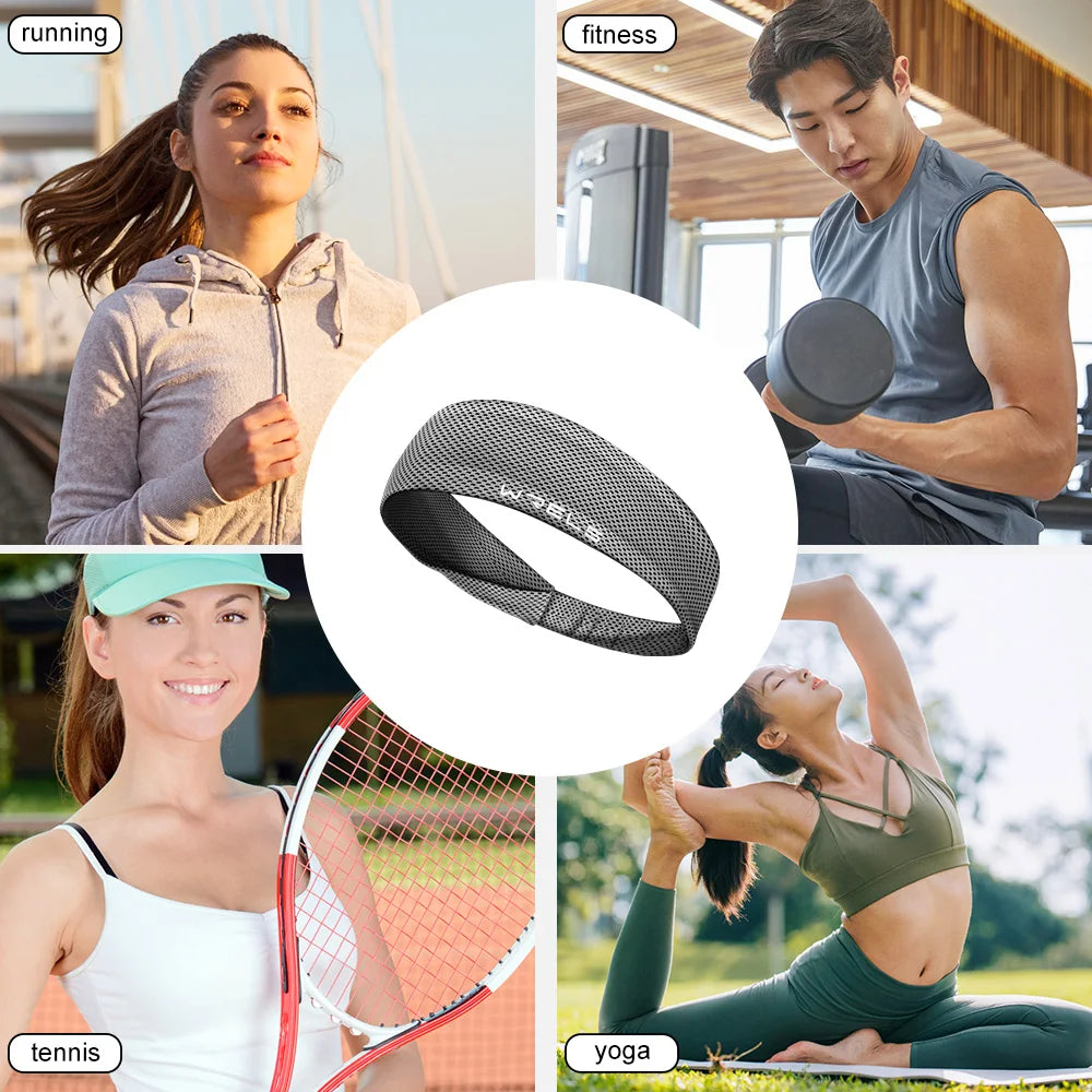 Bandeau de Sport Respirant – Anti-Glisse