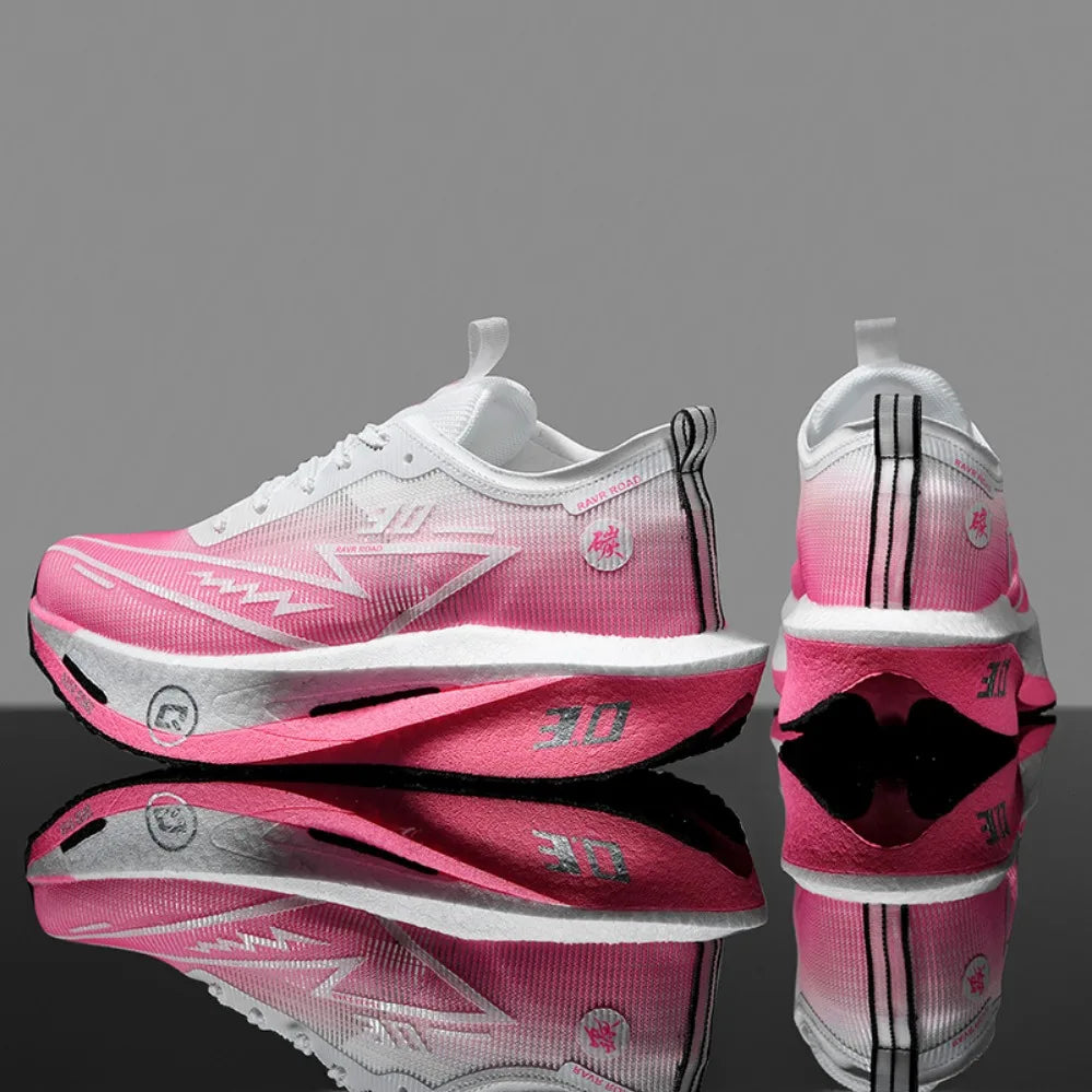 Chaussures running à plaque carbone unisexe, légères et respirantes – UrbanKicks