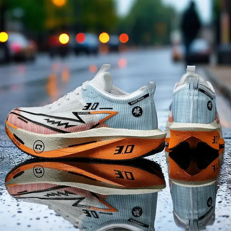 Chaussures running à plaque carbone unisexe, légères et respirantes – UrbanKicks