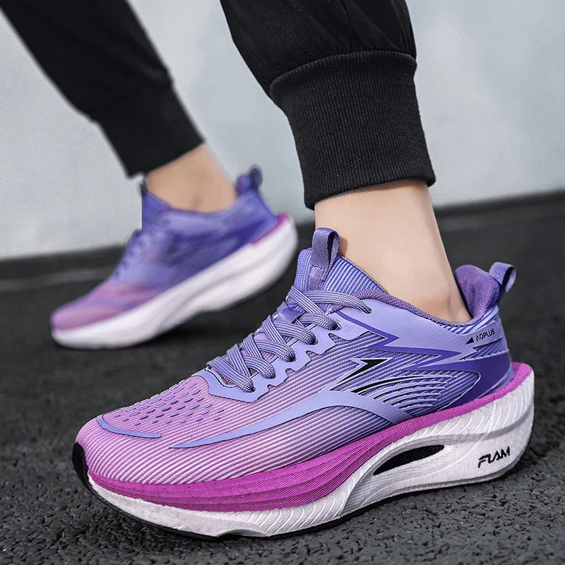 Chaussures running à plaque carbone unisexe – UrbanKicks