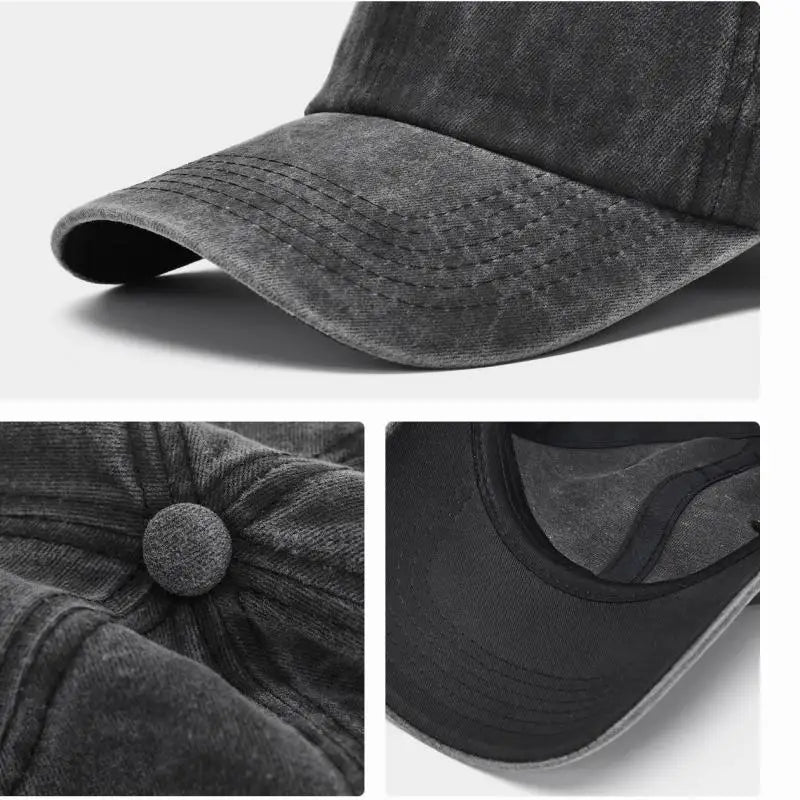 Casquette Baseball Coton Lavé Unisexe – Style Dad Hat