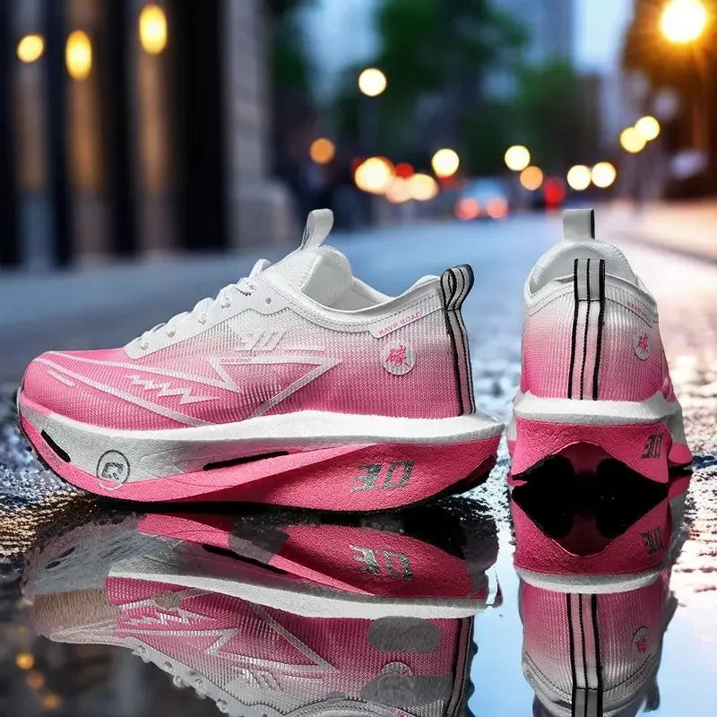 Chaussures running à plaque carbone unisexe, légères et respirantes – UrbanKicks