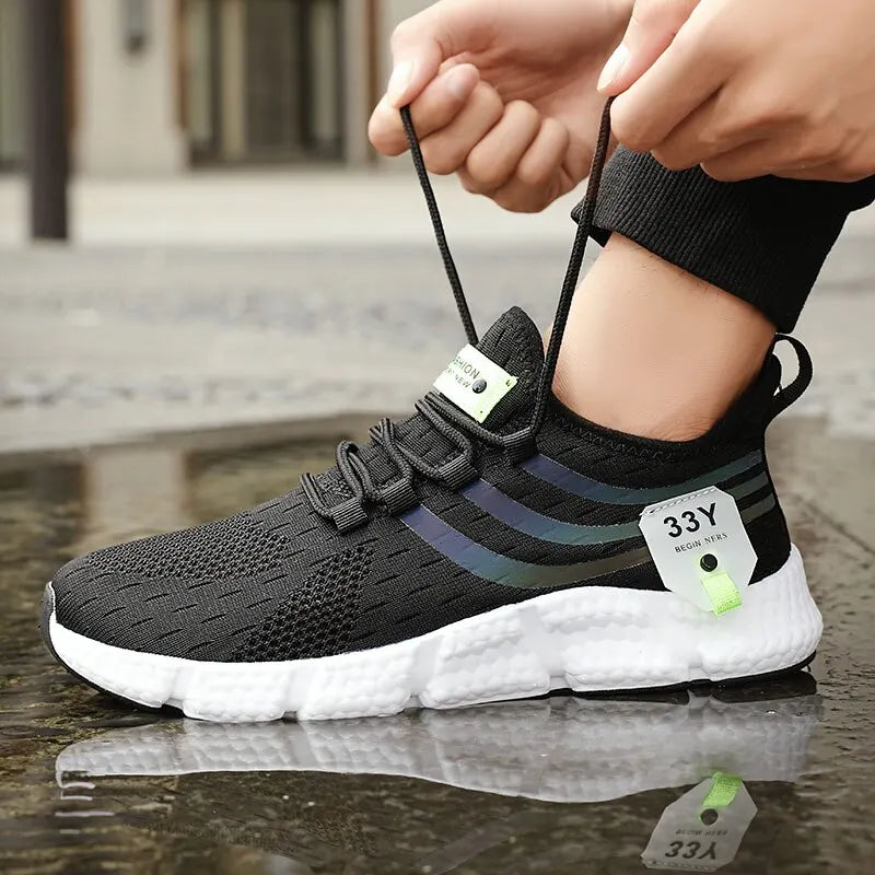 Chaussures de Running Homme – Mesh Respirant et Léger