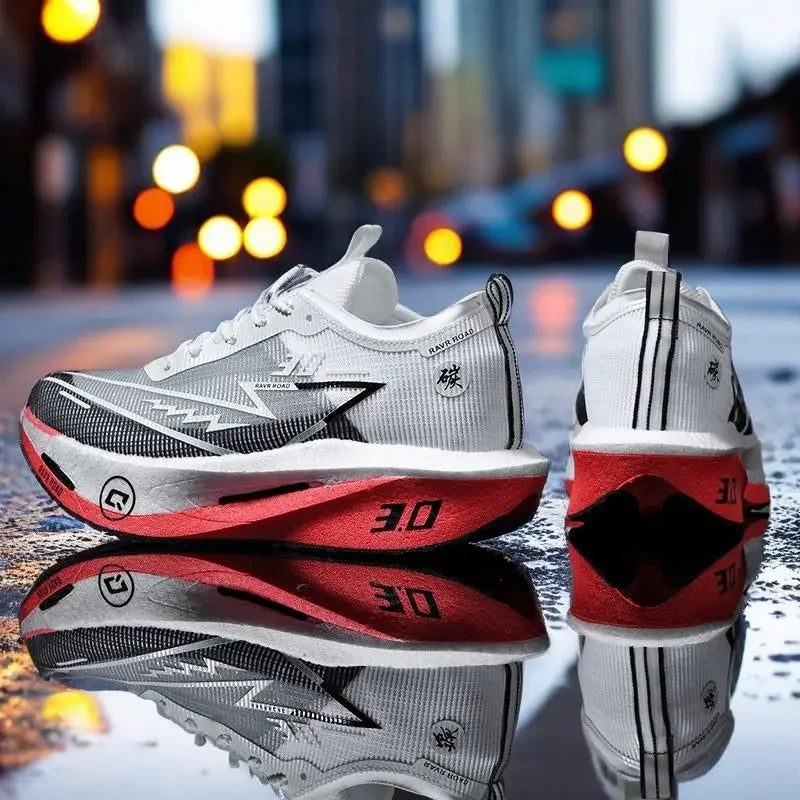 Chaussures running à plaque carbone unisexe, légères et respirantes – UrbanKicks