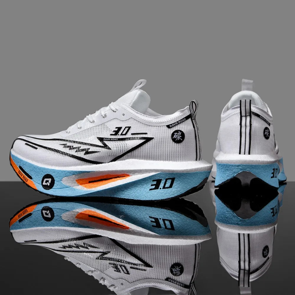 Chaussures running à plaque carbone unisexe, légères et respirantes – UrbanKicks