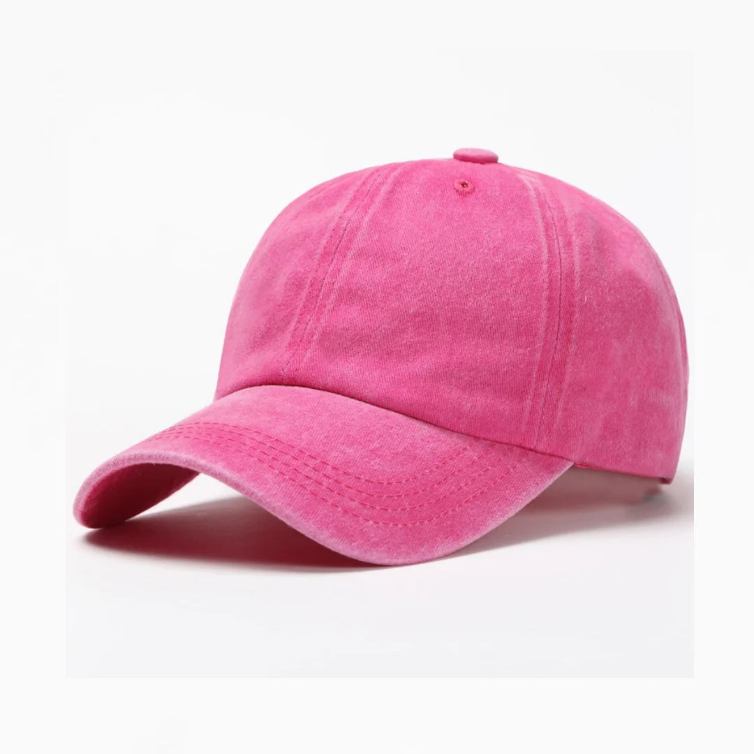 Casquette Baseball Coton Lavé Unisexe – Style Dad Hat
