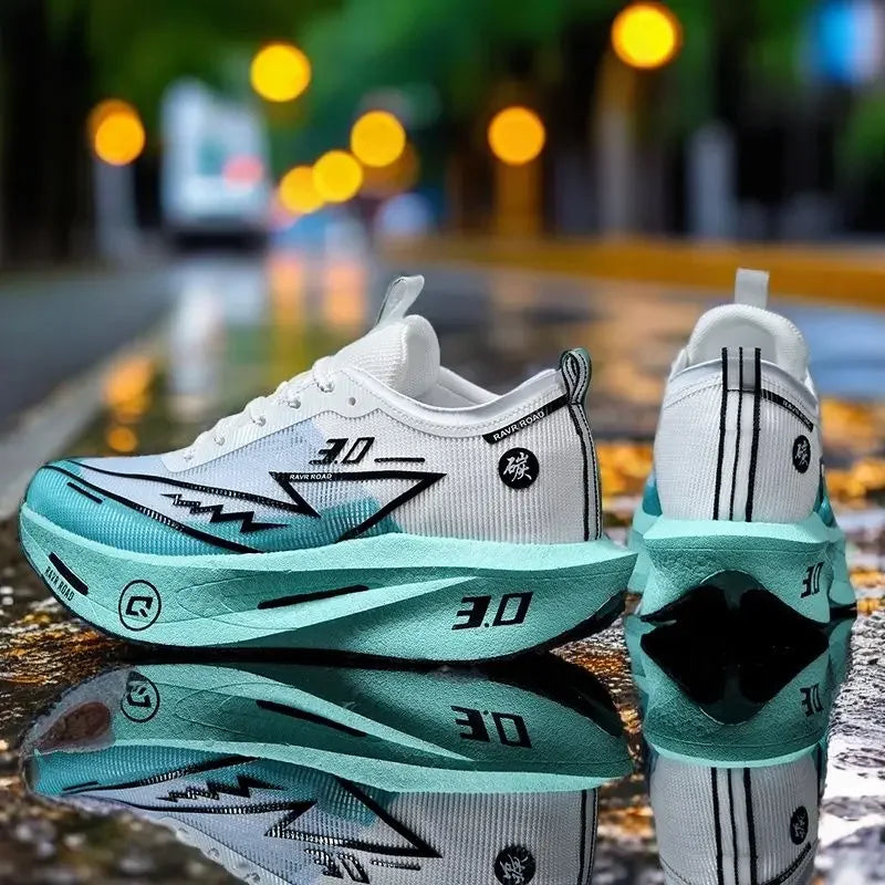 Chaussures running à plaque carbone unisexe, légères et respirantes – UrbanKicks