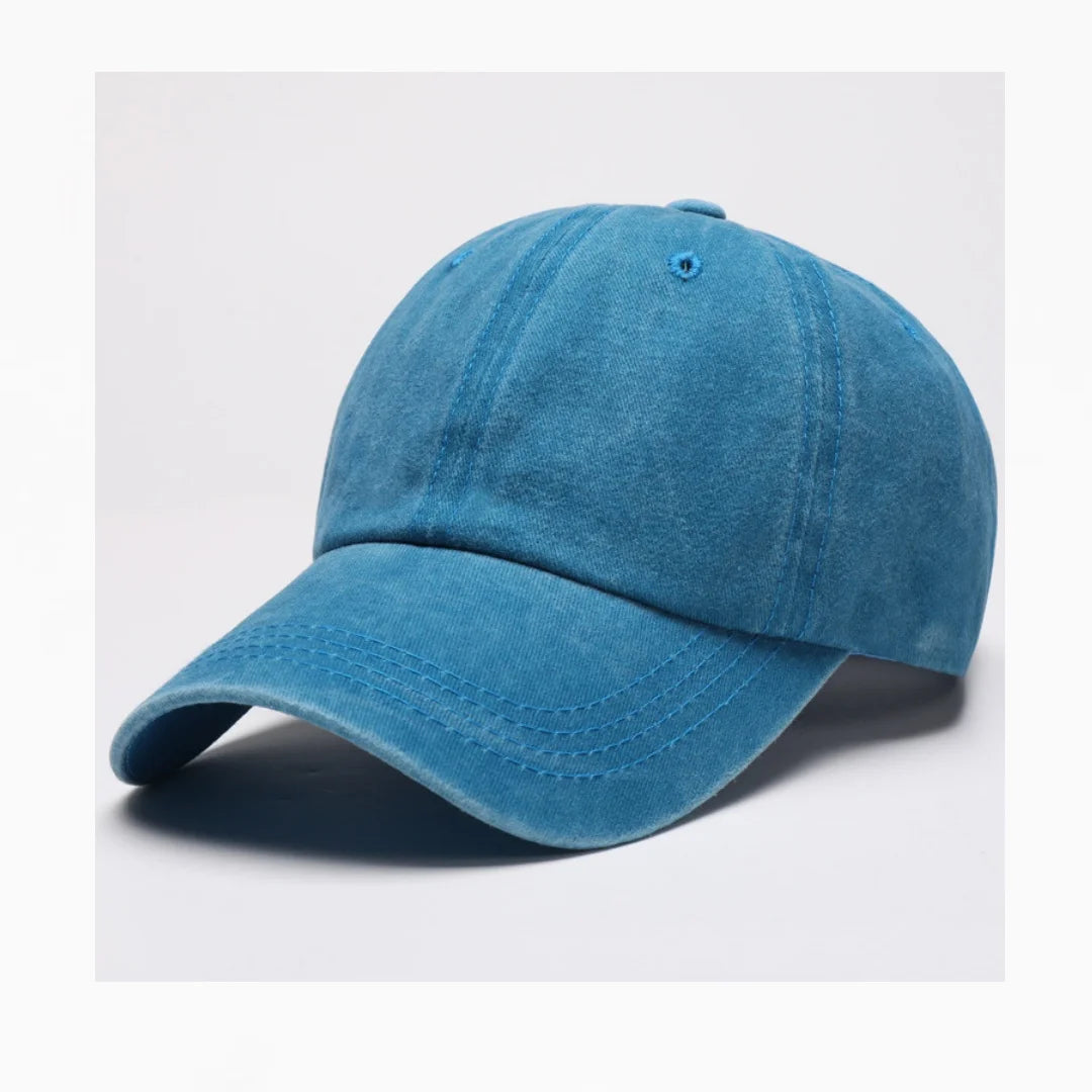Casquette Baseball Coton Lavé Unisexe – Style Dad Hat