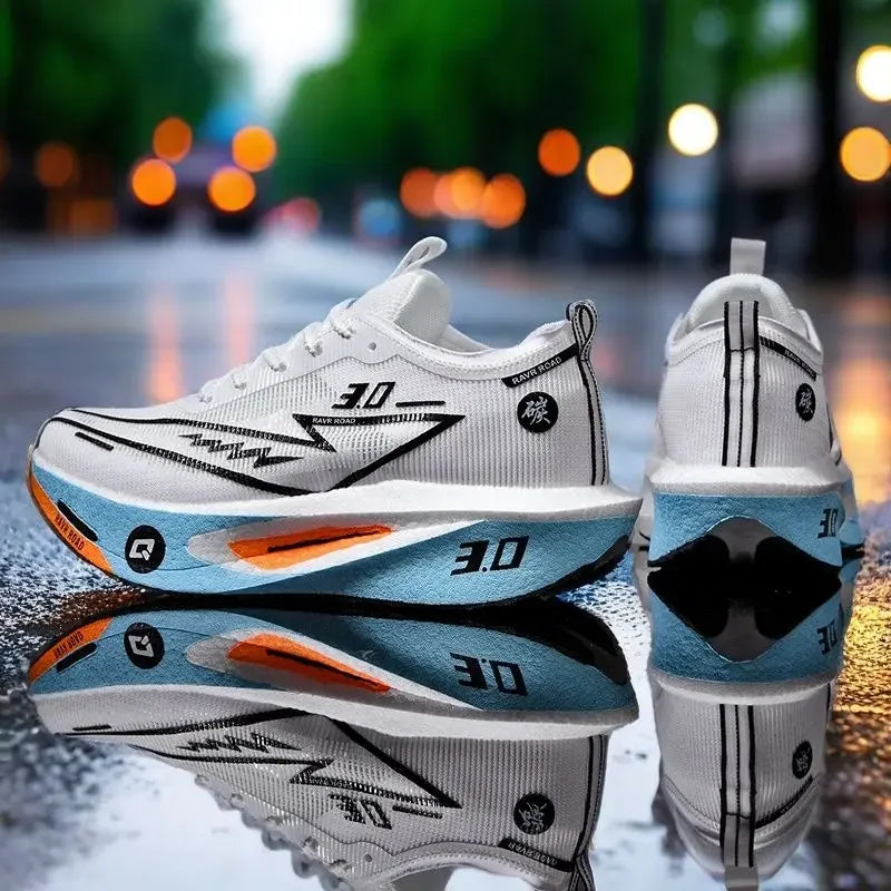 Chaussures running à plaque carbone unisexe, légères et respirantes – UrbanKicks