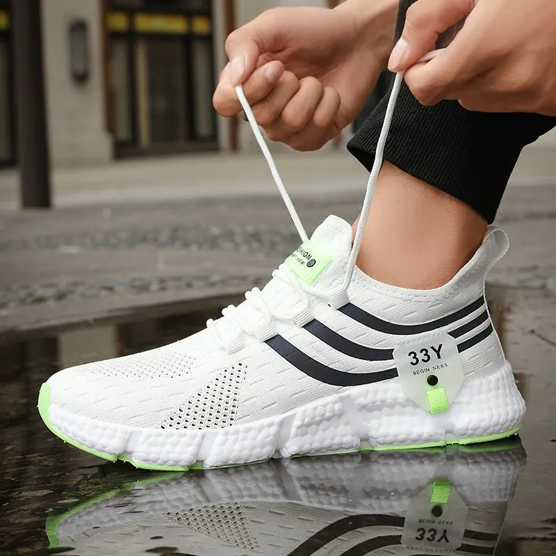 Chaussures de Running Homme – Mesh Respirant et Léger